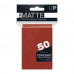 UP - Standard Sleeves - Pro-Matte - Non Glare - Red (50 Sleeves)
