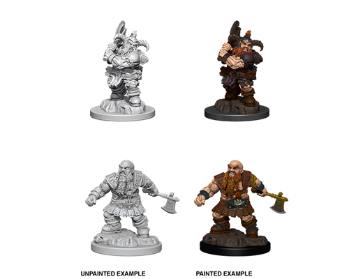 D&D Nolzur’s Marvelous Miniatures: Male Dwarf Barbarian