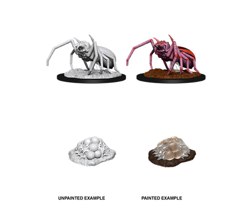 D&D Nolzur's Marvelous Miniatures - Giant Spider & Egg Clutch