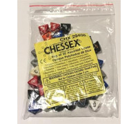 Chessex Opaque Bags of 50 Asst. Dice - Loose Opaque Polyhedral d8 Dice