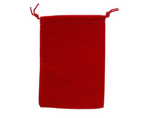 Chessex Small Suedecloth Dice Bags Red