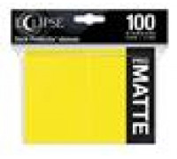 UP - Eclipse Matte Standard Sleeves: Lemon Yellow (100 Sleeves)