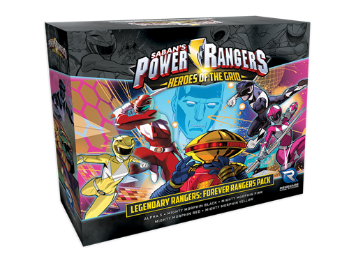 Power Rangers: Heroes of the Grid Legendary Rangers: Forever Rangers Pack - EN