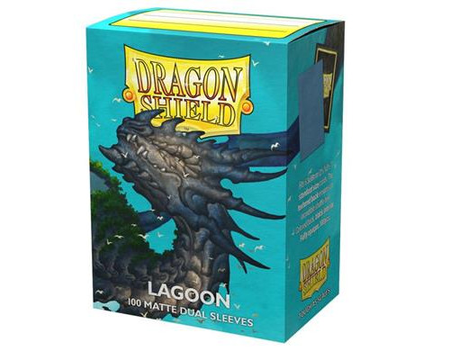 Dragon Shield Dual Matte Sleeves - Lagoon 'Saras' (100 Sleeves)