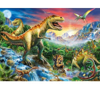 Ravensburger 100 elementów XXL Epoka Dinozaurów