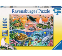 Ravensburger Puzzle 100 elementów XXL - Ocean