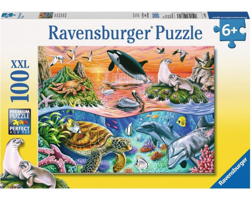 Ravensburger Puzzle 100 elementów XXL - Ocean