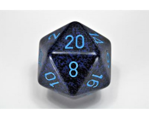 Chessex Speckled 34mm 20-Sided Dice - Cobalt