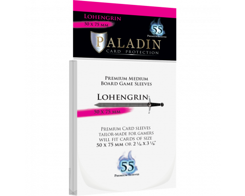 Paladin Sleeves - Lohengrin Premium Medium 50x75mm (55 Sleeves)