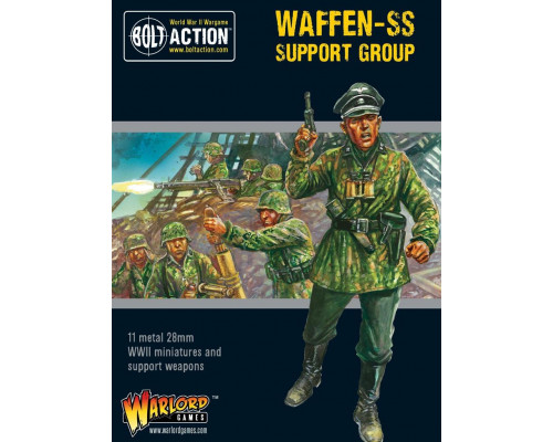 Bolt Action - Waffen-SS Support Group (HQ, Mortar & MMG) - EN