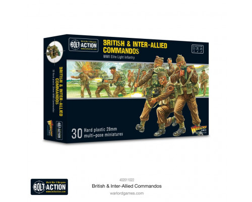 Bolt Action - British & Inter-Allied Commandos - EN