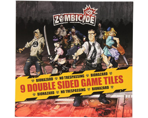 Zombicide: 9 Double Sided Game Tiles - EN