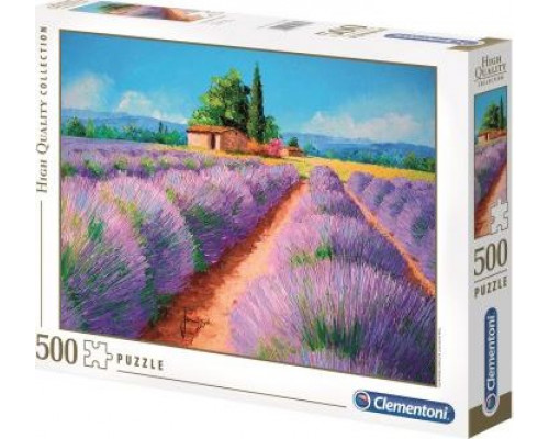 Clementoni Puzzle 500 elementów Lawendowy zapach