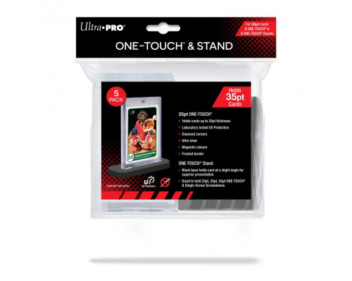 UP - 35PT UV ONE-TOUCH & Stands 5-pack