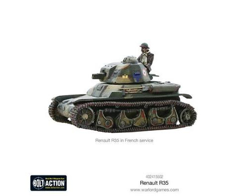 Bolt Action - Renault R35 - EN