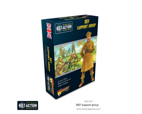 Bolt Action - BEF Support Group (HQ, Mortar & MMG) - EN