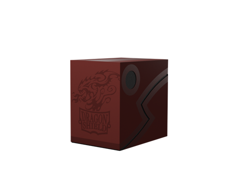 Dragon Shield Double Shell - Blood Red/Black