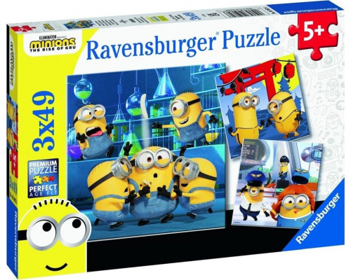 Ravensburger Puzzle 3x49 Minionki 2
