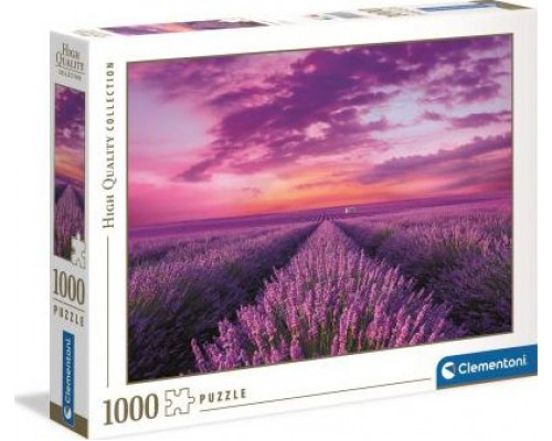 Clementoni Puzzle 1000 HQ Lawendowe Pole