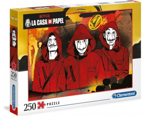 Clementoni Puzzle 250 Netflix La Casa de Papel