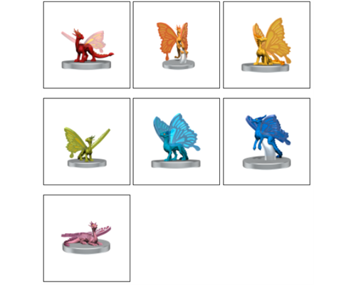 D&D Icons of the Realms: Pride of Faerie Dragons Box Set