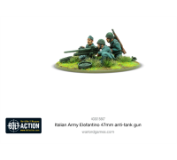 Bolt Action - Italian Army Elefantino 47mm anti-tank gun - EN