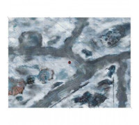 Bandua - 9ED Playmat with Deployment Zones 44"x30" Imperial City Snow 1