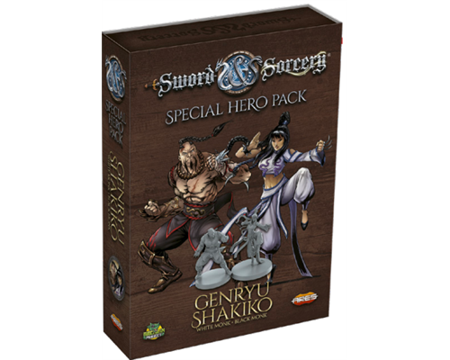 Sword & Sorcery - White/Black Monk (Genryu/Shakiko) Hero Pack - EN