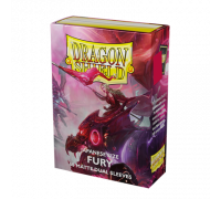 Dragon Shield Japanese size Dual Matte Sleeves - Fury 'Alaria, Commonwealth Champion' (60 Sleeves)