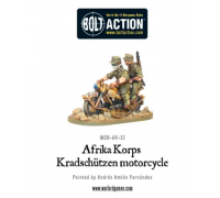 Bolt Action - Afrika Korps Kradschützen Motorcycle - EN