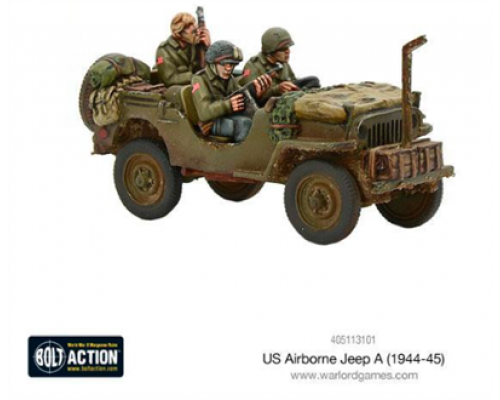 Bolt Action - US Airborne Jeep (1944-45) - EN