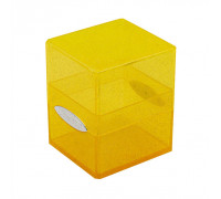 UP - Satin Cube - Glitter Yellow