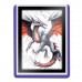 UP - 3" X 4" Purple Border Toploader 25ct