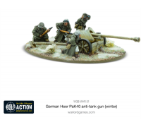 Bolt Action - German Heer 75mm Pak 40 anti-tank gun (Winter) - EN