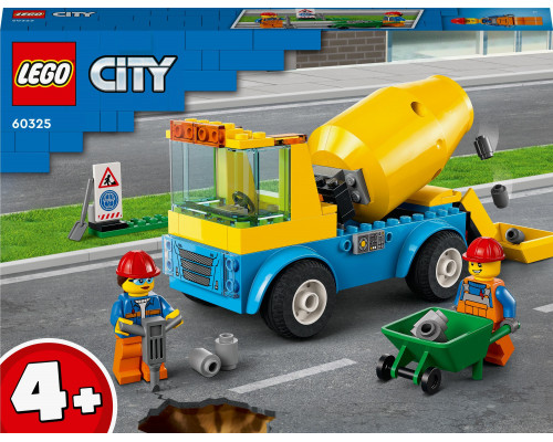 LEGO City™ Cement Mixer Truck (60325)