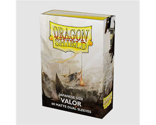 Dragon Shield Japanese size Matte Dual Sleeves - Valor (60 Sleeves)