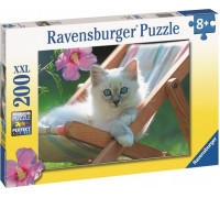 Ravensburger Puzzle dla dzieci 2D Zdjęcie kota 200 elementów