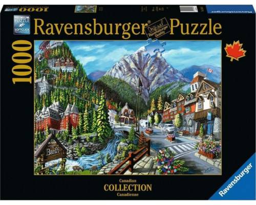 Ravensburger Puzzle 2D 1000 elementów Witamy w Banff