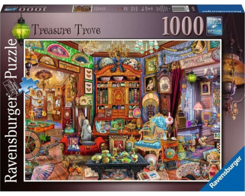 Ravensburger Puzzle 2D 1000 elementów Gabinet skarbów