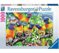 Ravensburger Puzzle 2D 1000 elementów Kraina Lorikeet