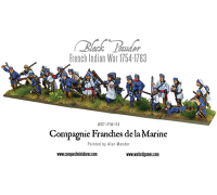 Black Powder French Indian War - French Compagnie de la Marine - EN