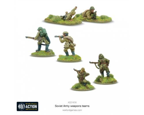 Bolt Action - Soviet Army Weapons Teams - EN