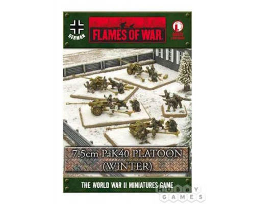 Flames of war: 7.5 cm PaK Platoon (winter) (GBX73)