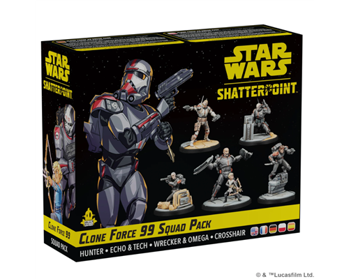 Star Wars: Shatterpoint - Clone Force 99 Squad Pack - EN/FR/PL/DE/SP