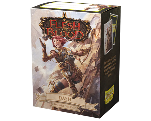 Dragon Shield Flesh and Blood License Standard Art Sleeves - Dash (100 Sleeves)