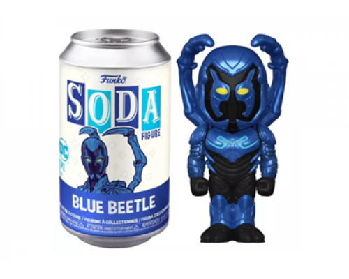 Funko POP! Vinyl SODA: BB - Blue Beetle w/CH (M)