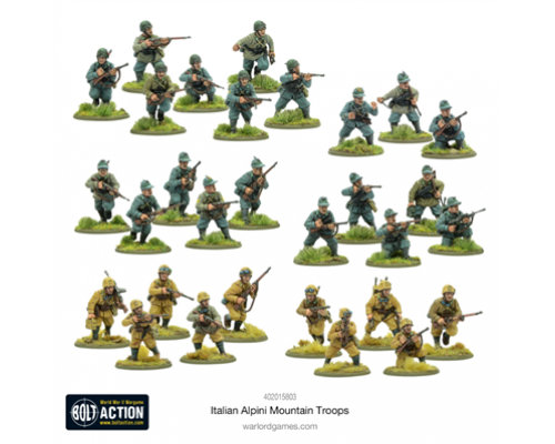Bolt Action - Italian Alpini Mountain Troops - EN