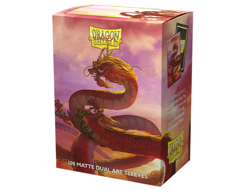 Dragon Shield Art Sleeves - Standard size - Matte Dual - Year of the Wood Dragon (100 Sleeves)