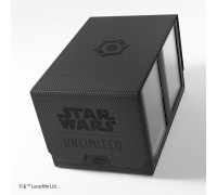 Gamegenic - Star Wars: Unlimited Double Deck Pod - Black