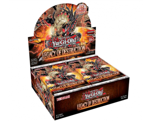 YGO - Legacy Of Destruction Booster Display (24 Packs) - EN